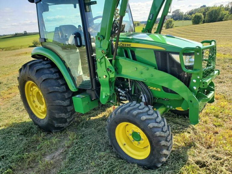 John Deere 4066r with H180 loader – Nationwide Auctions